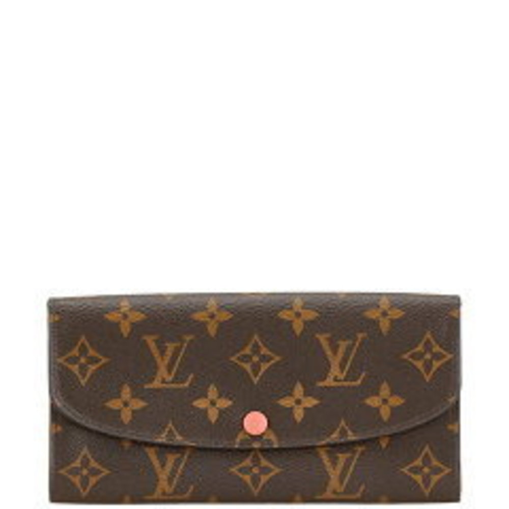 Louis Vuitton Portefeuille Emily Long Wallet Pimmon Brown Louis Vuitton - Picture 1 of 4